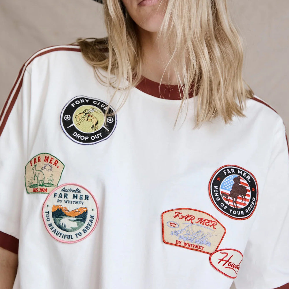 far mer - patches tee