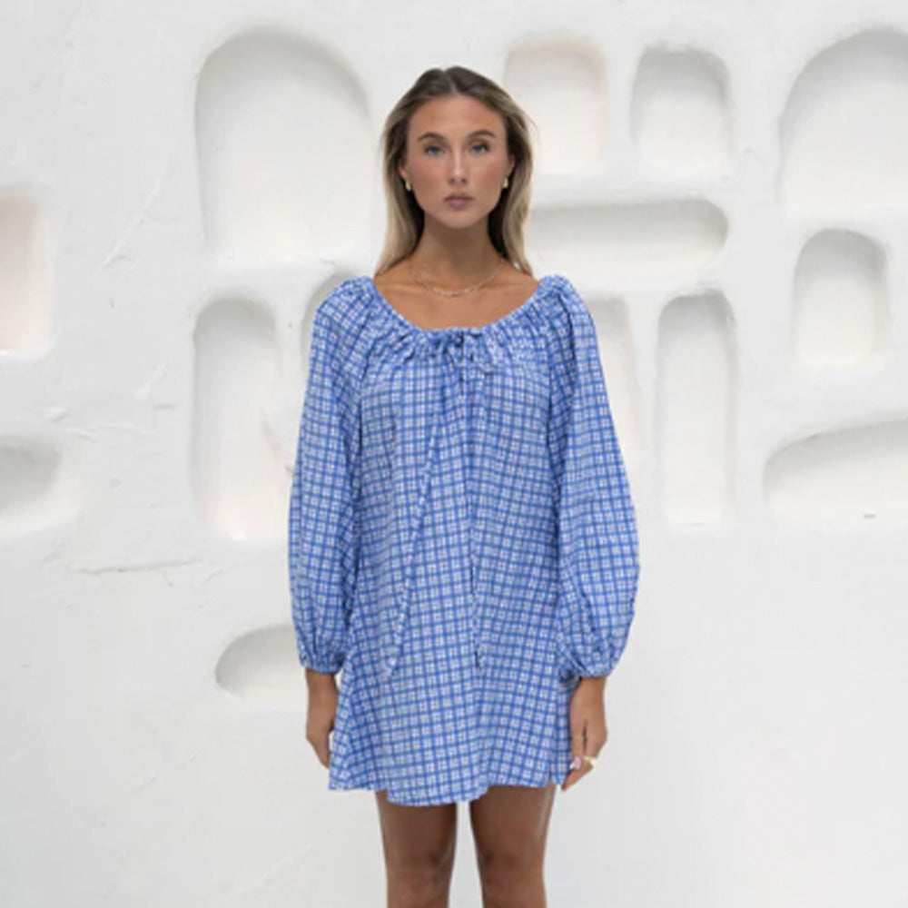 häll store-blue-dress