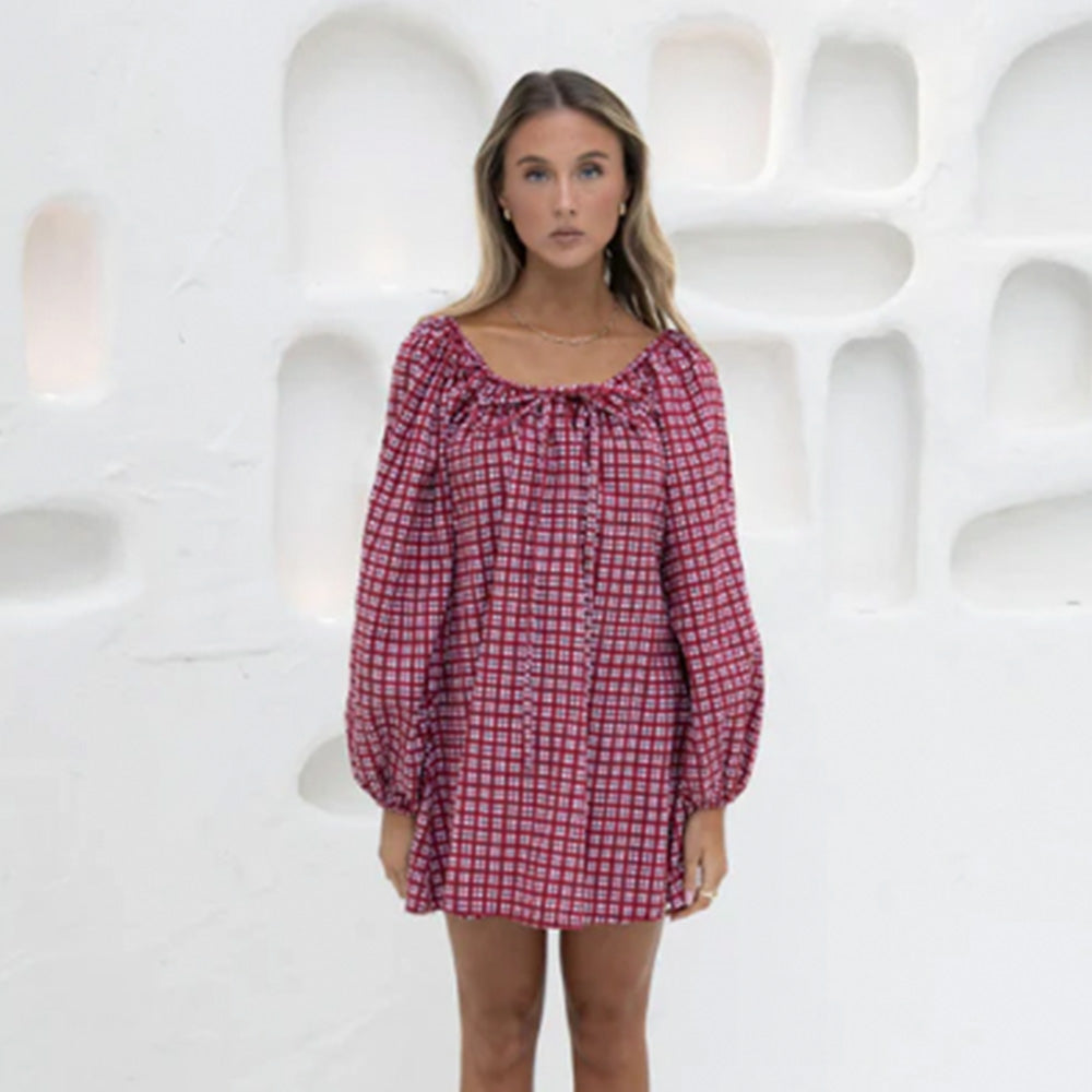 häll store-merlot-dress