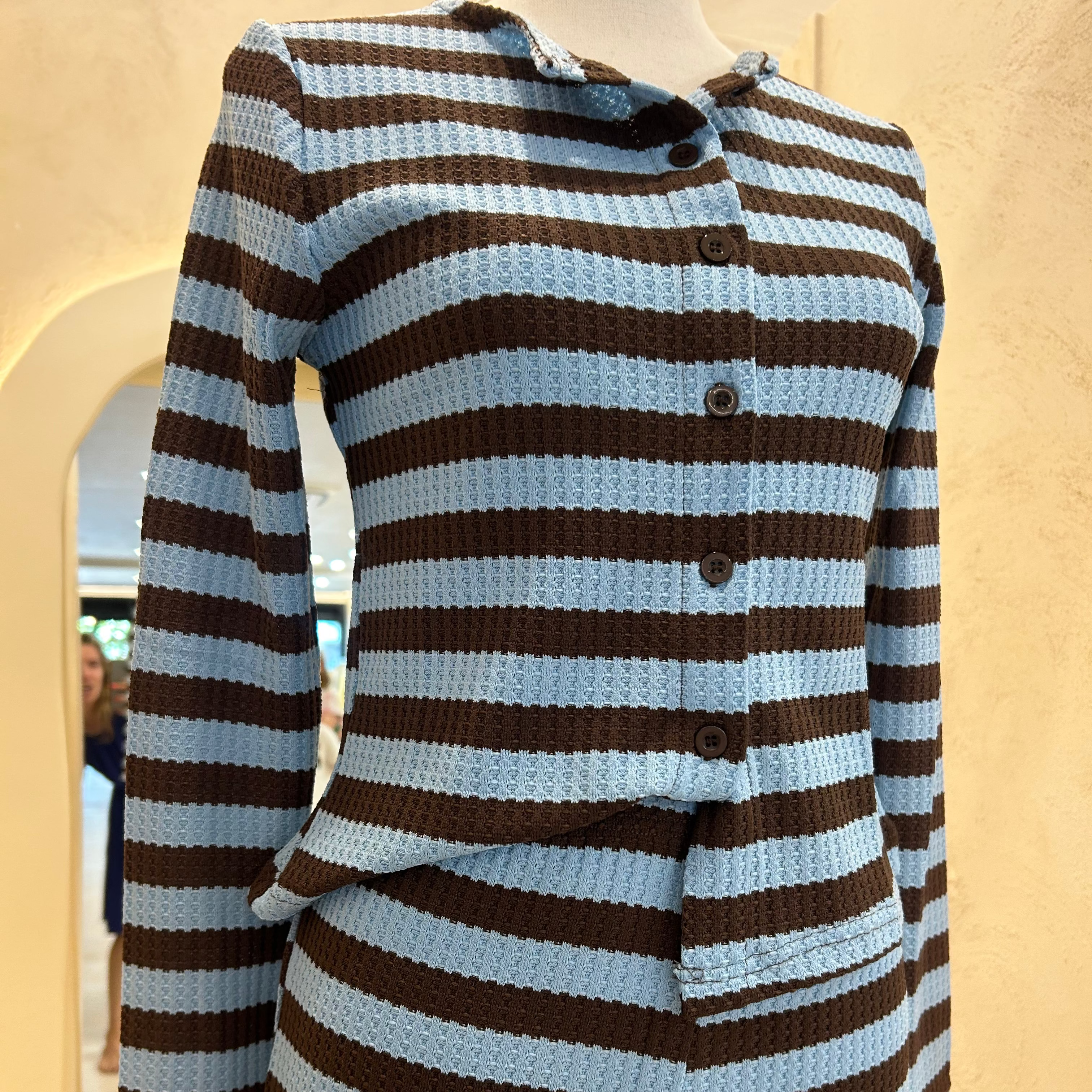 blue/choc brown set - by Frankie