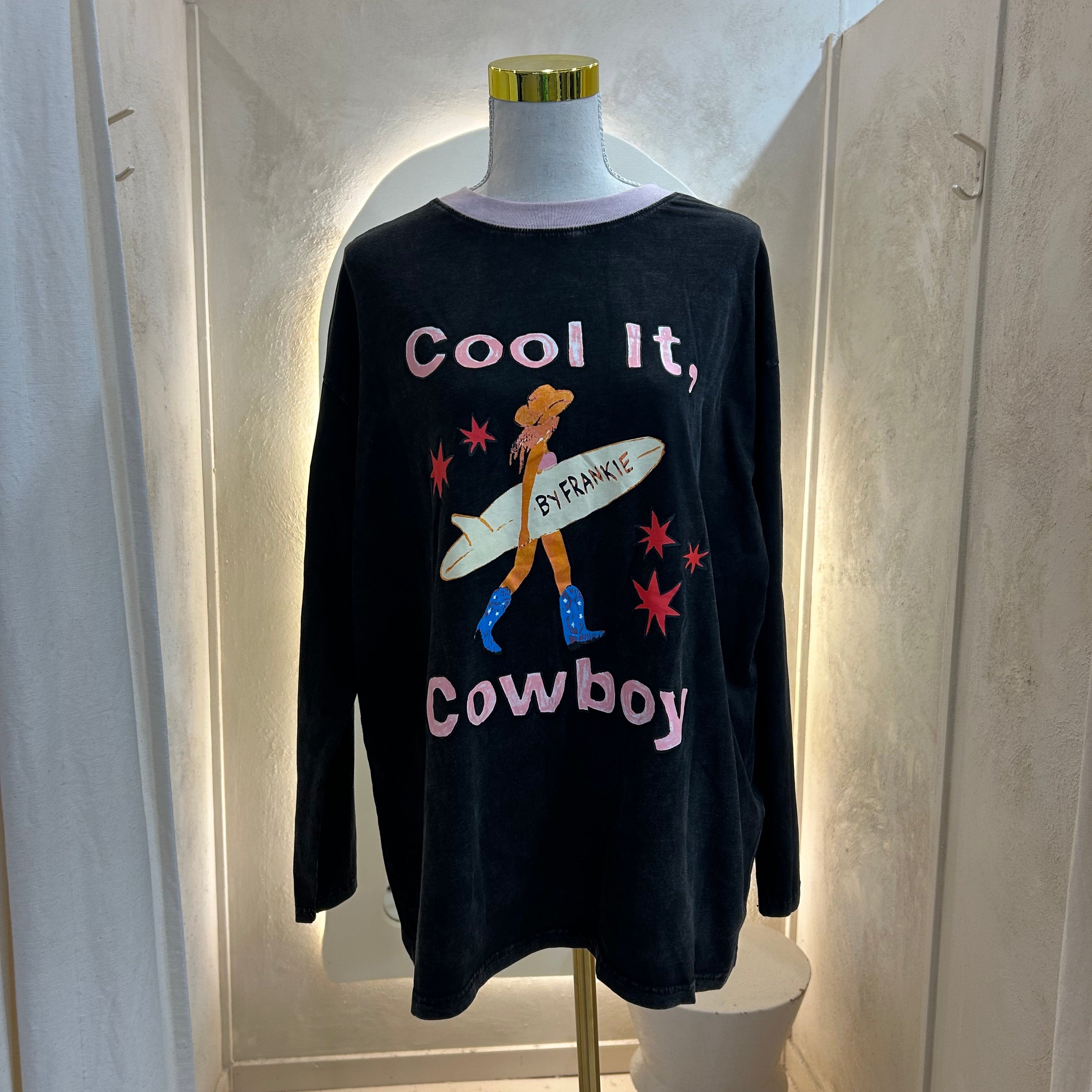 cool it, Cowboy tee - by Frankie