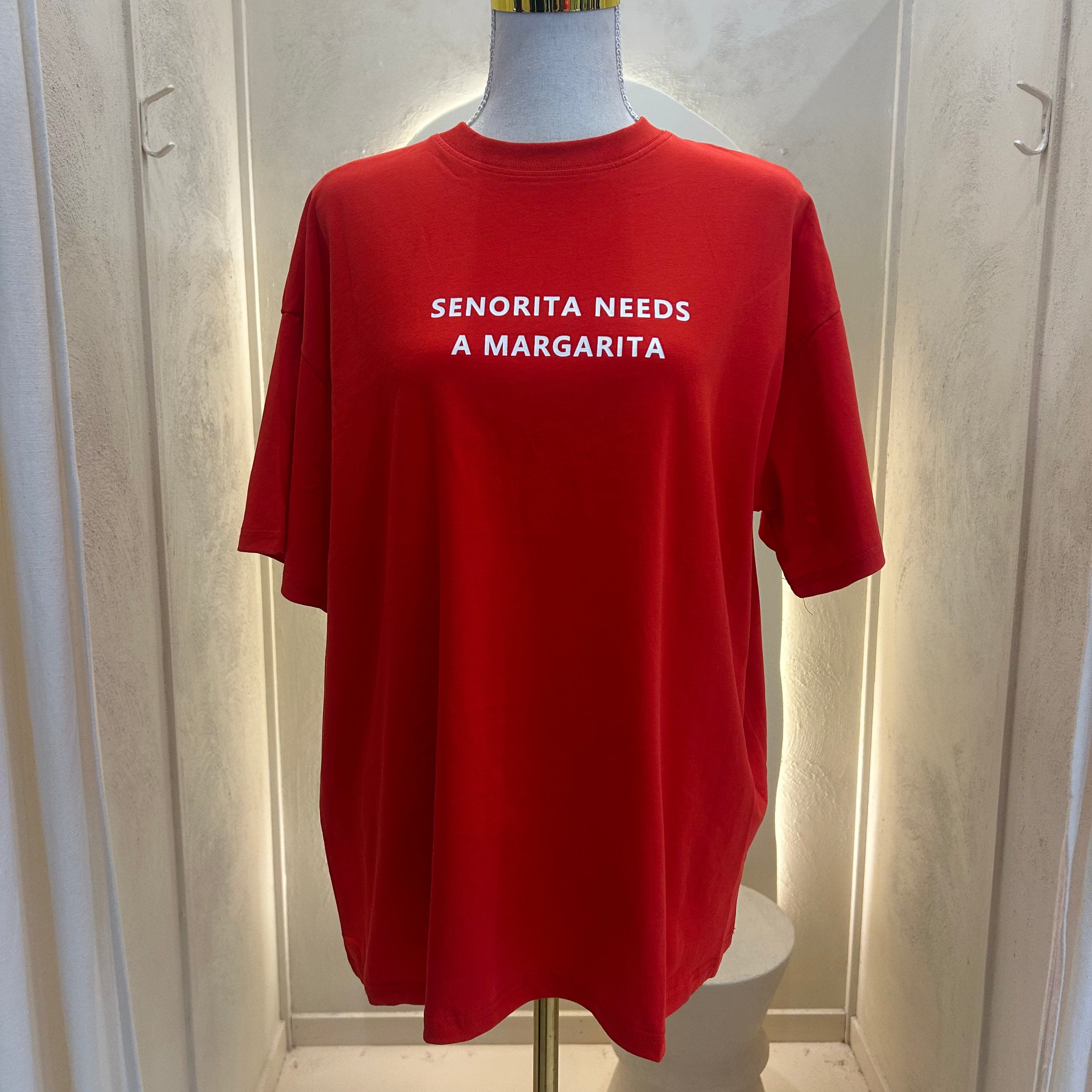 Señorita needs a Margarita - red