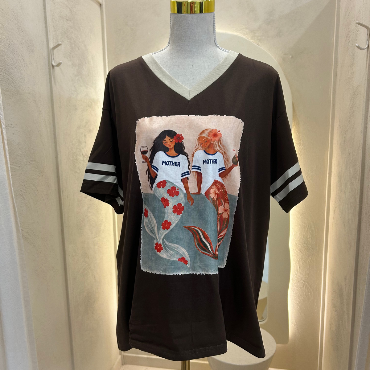 mother tee  - by Frankie