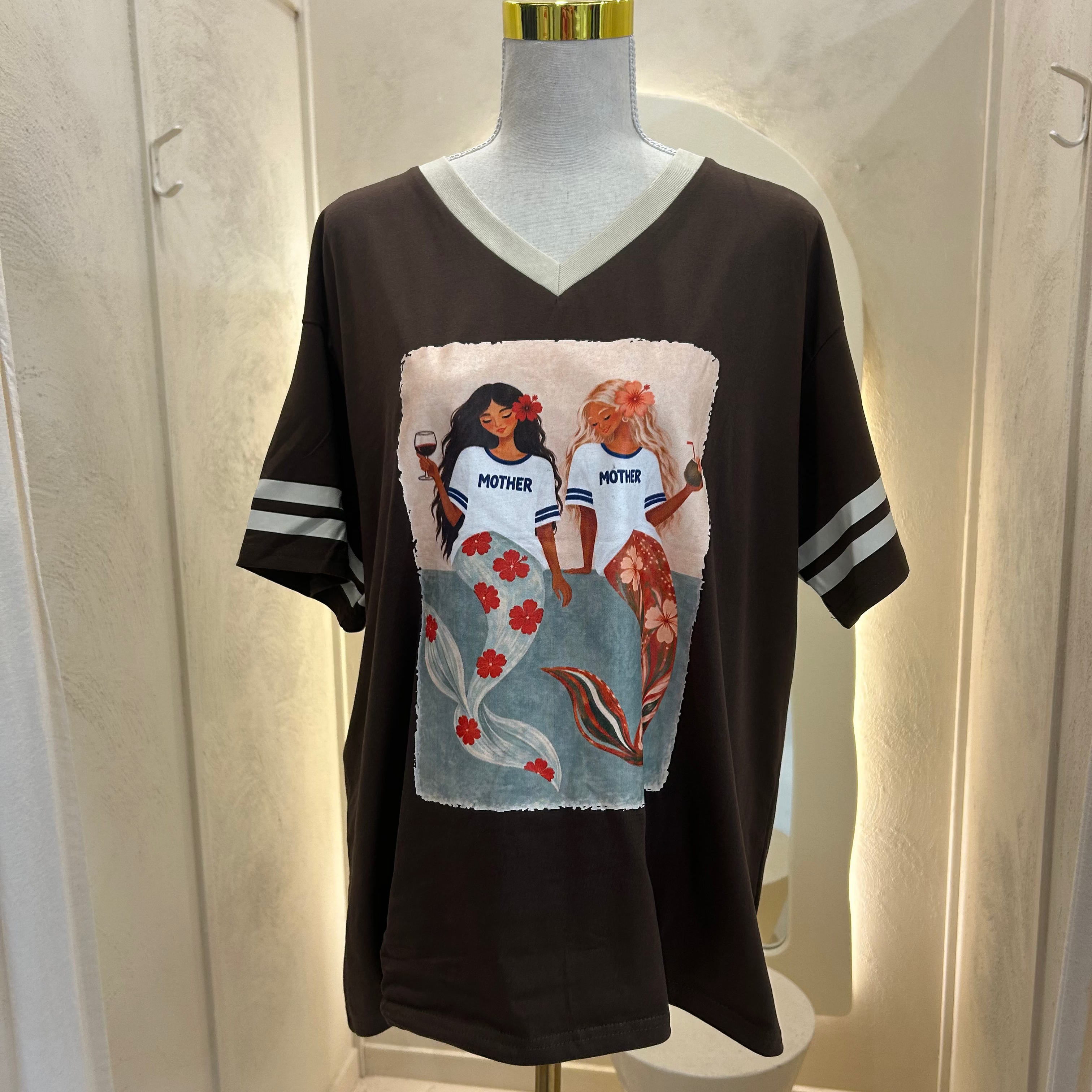 mother tee  - by Frankie