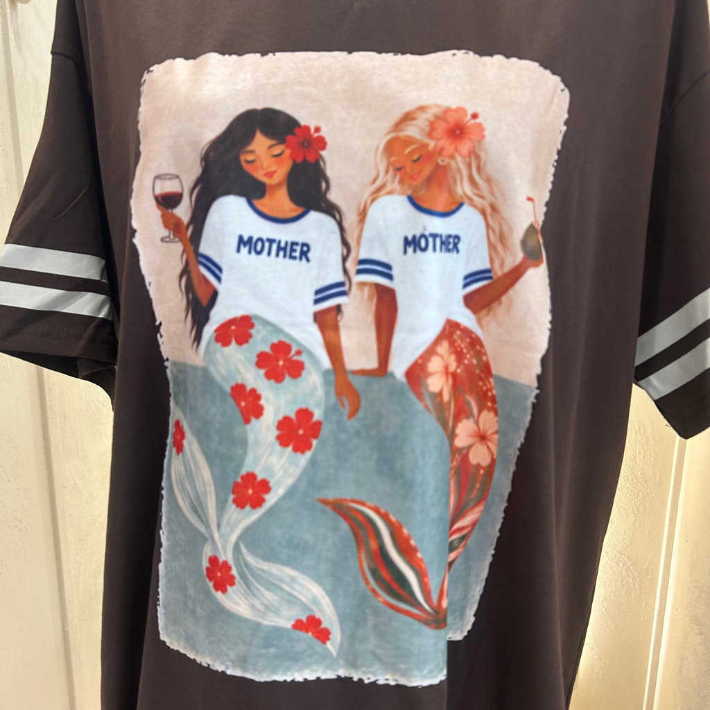 mother tee  - by Frankie
