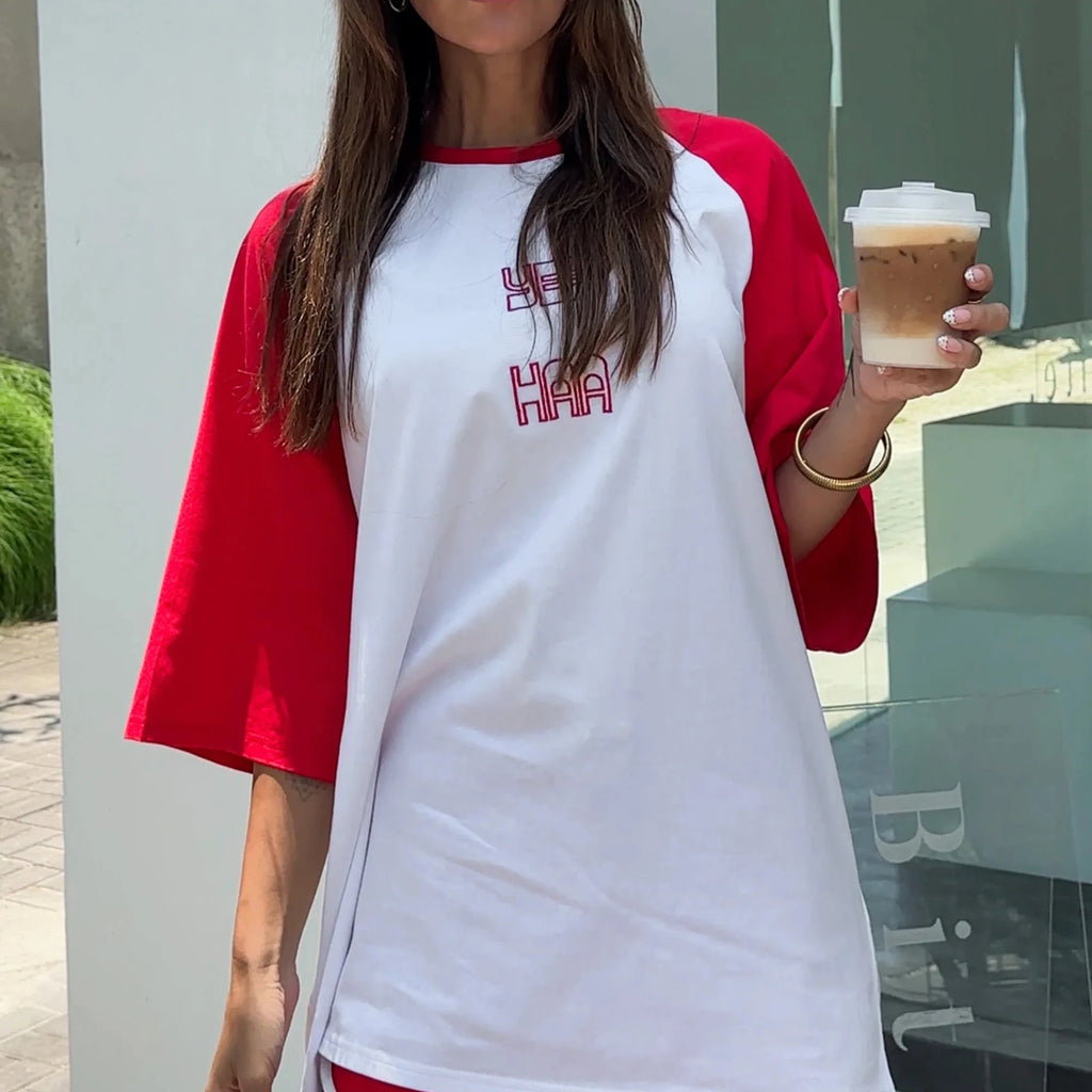 cracker day club-red- tee