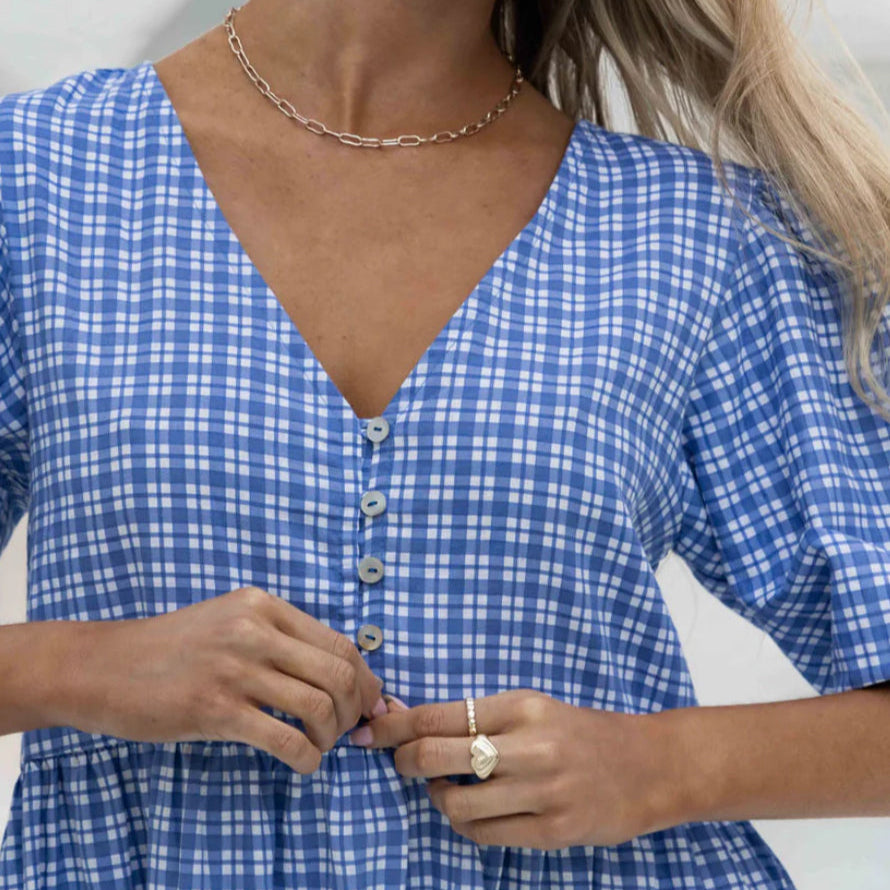 blue häll store dress