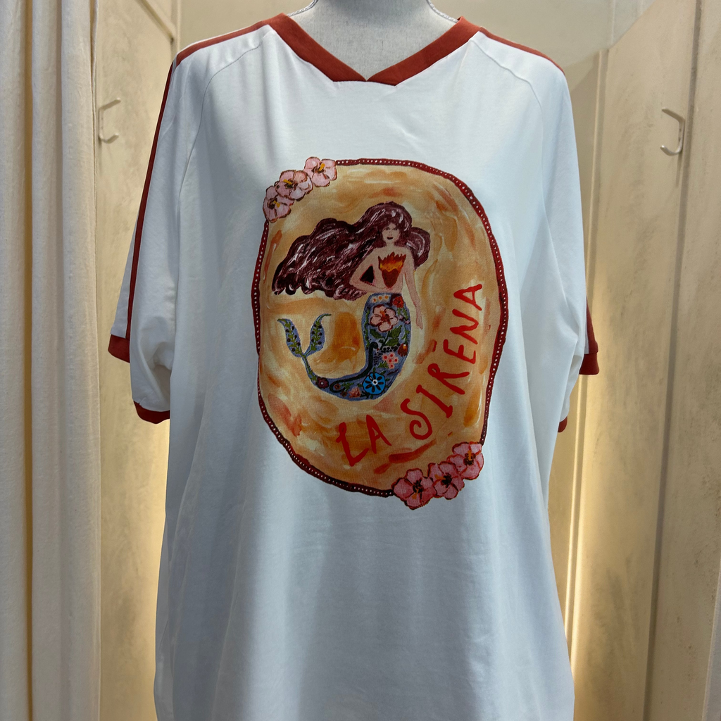 La Sirena tee-by frankie- mermaid top