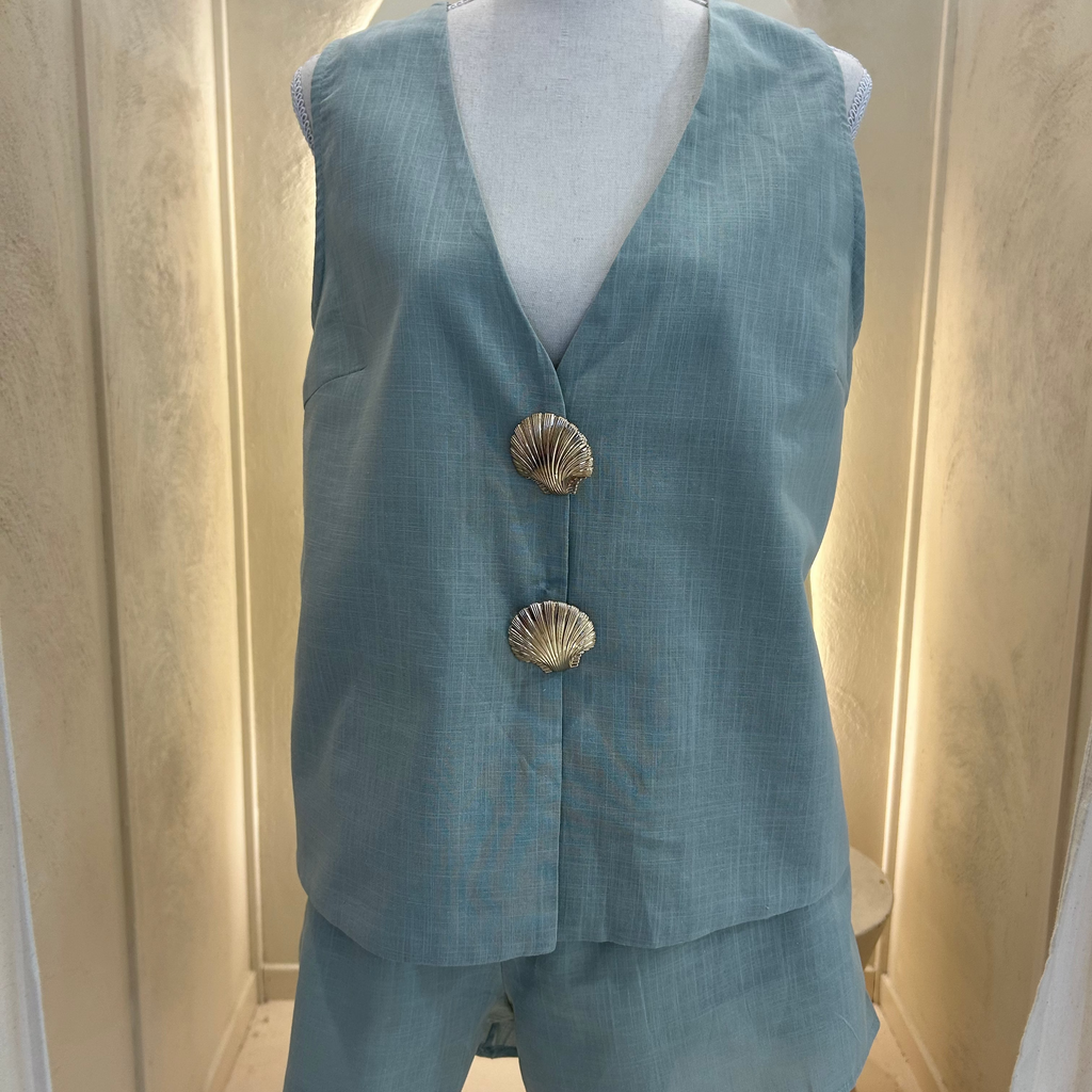 gold shell set-by frankie- sage set