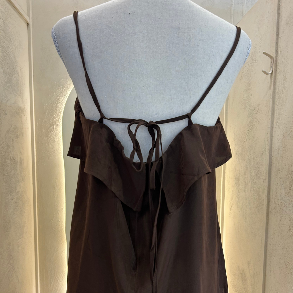 brown lace set - by Frankie