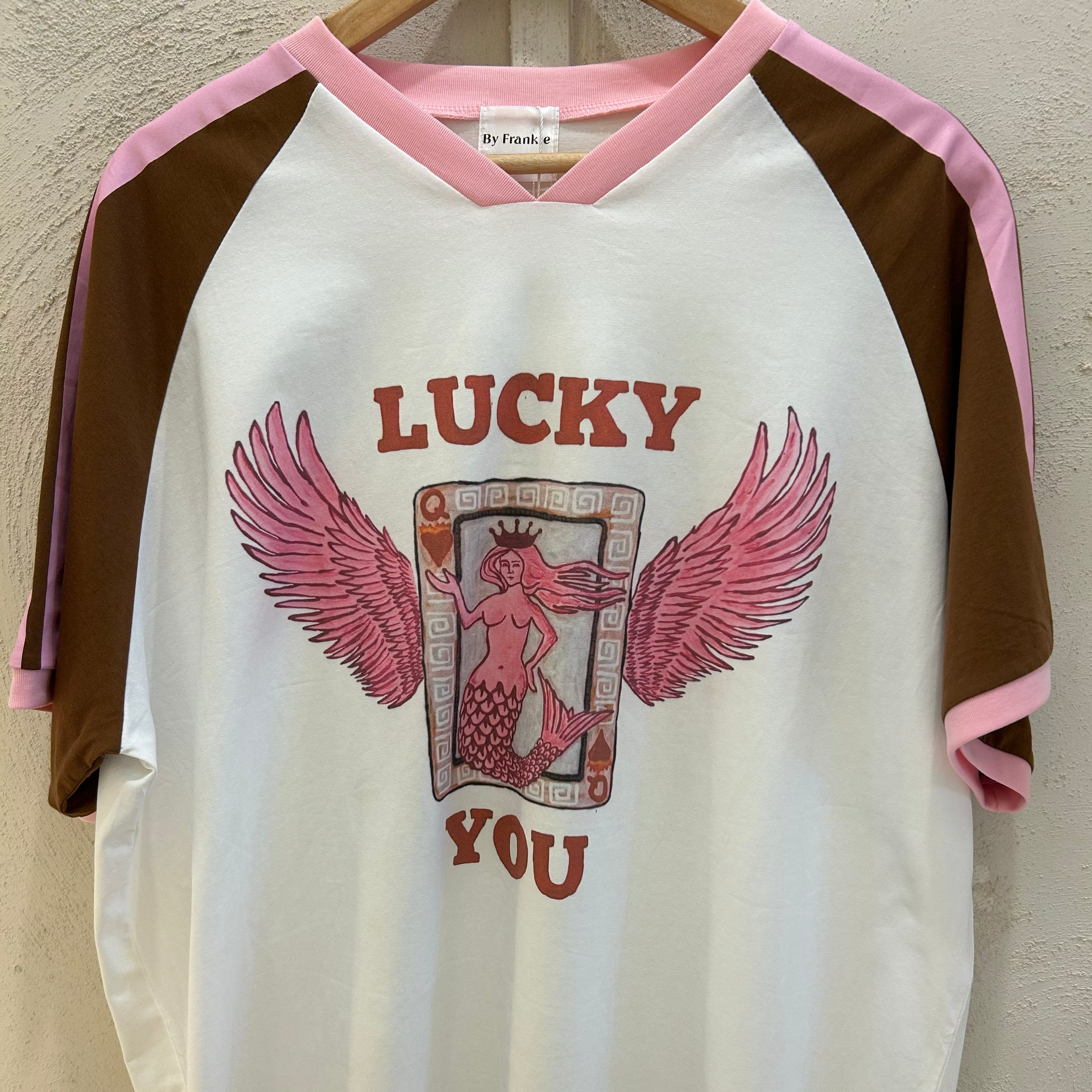 Lucky you tee-By Frankie top