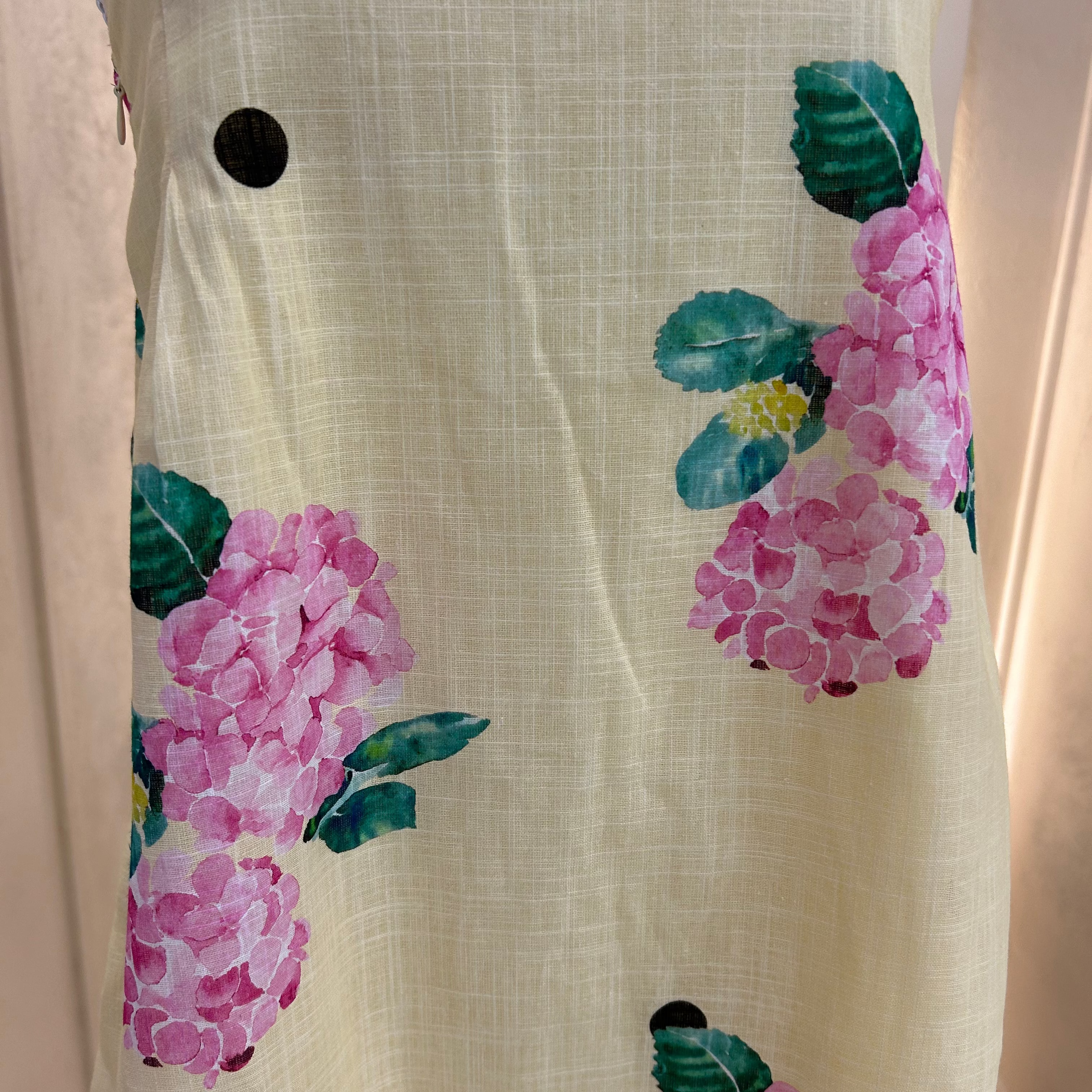 yellow hydrangea dress-by Frankie dress