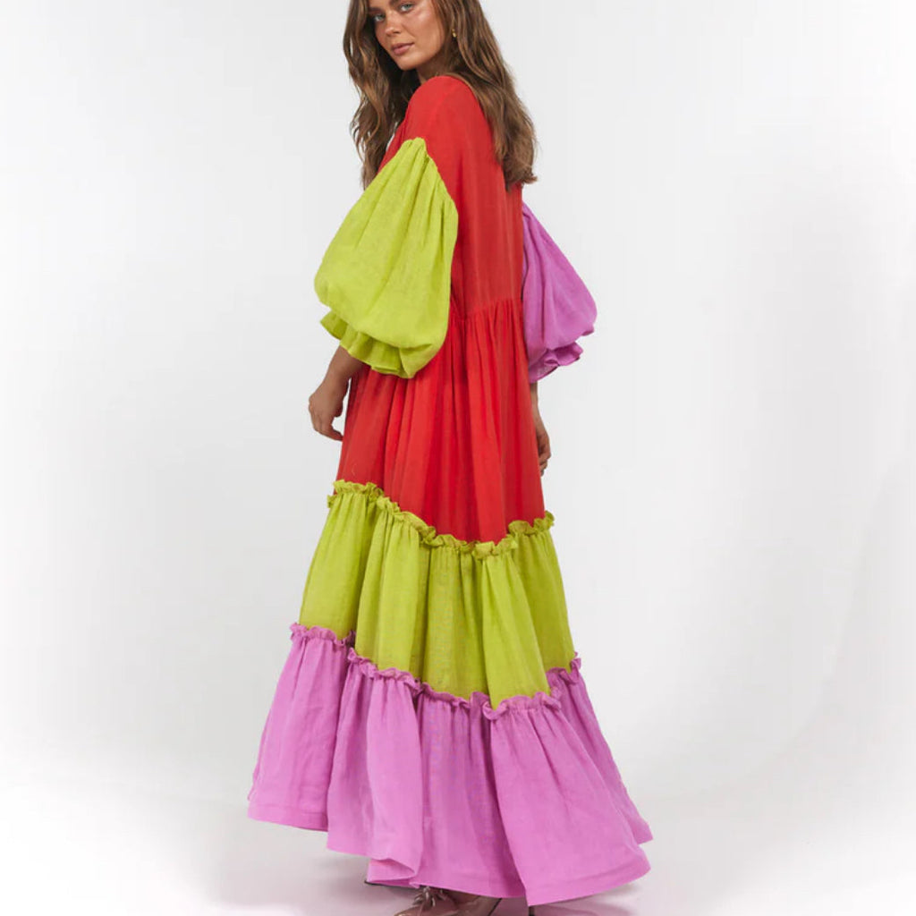 La Bohème Girls Leilani Maxi Candy Stripe