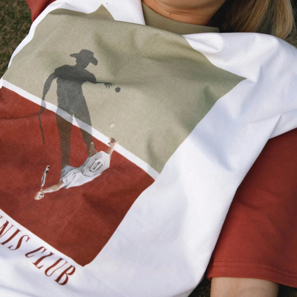 vintage serve tee - by farmer