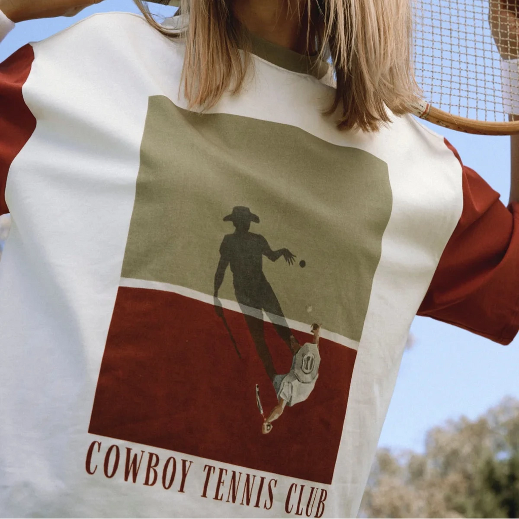 vintage serve tee - by farmer