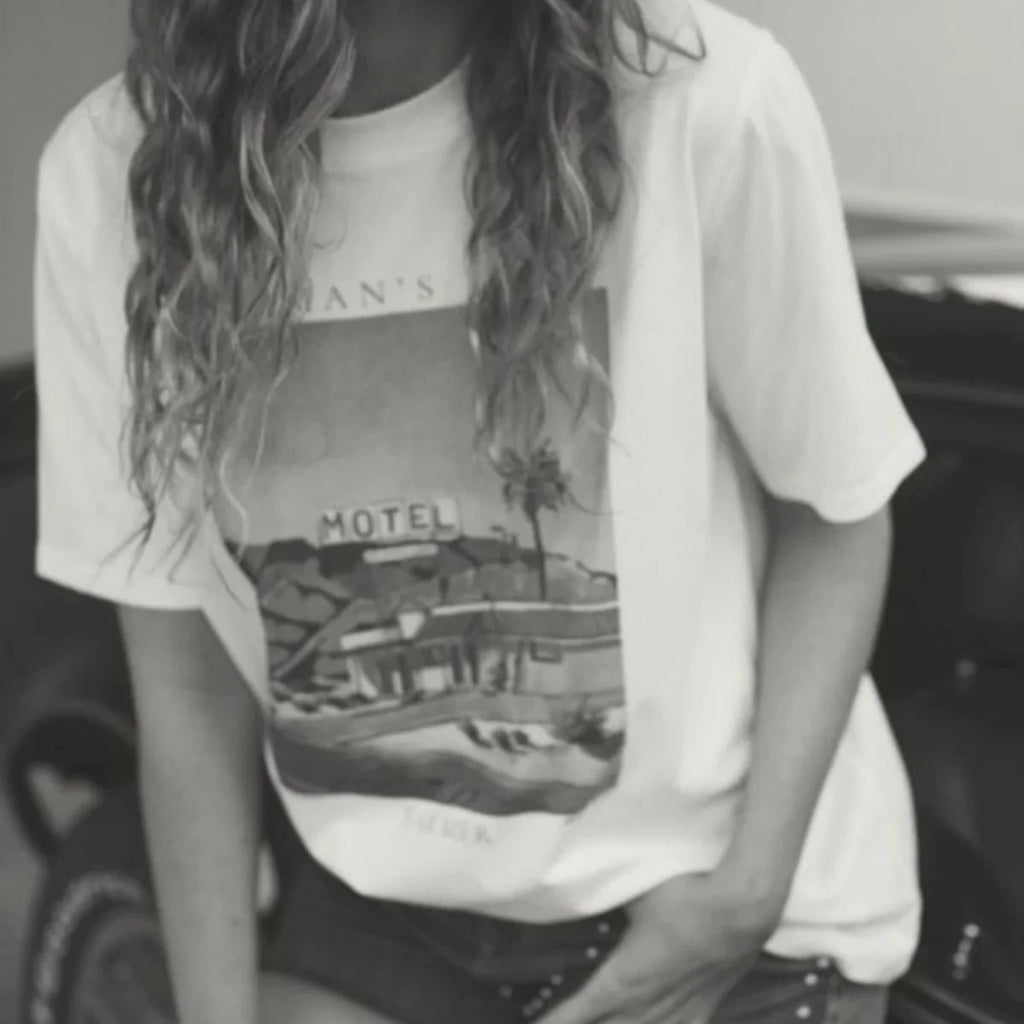 no vacancy crew tee - farmer by Whitney