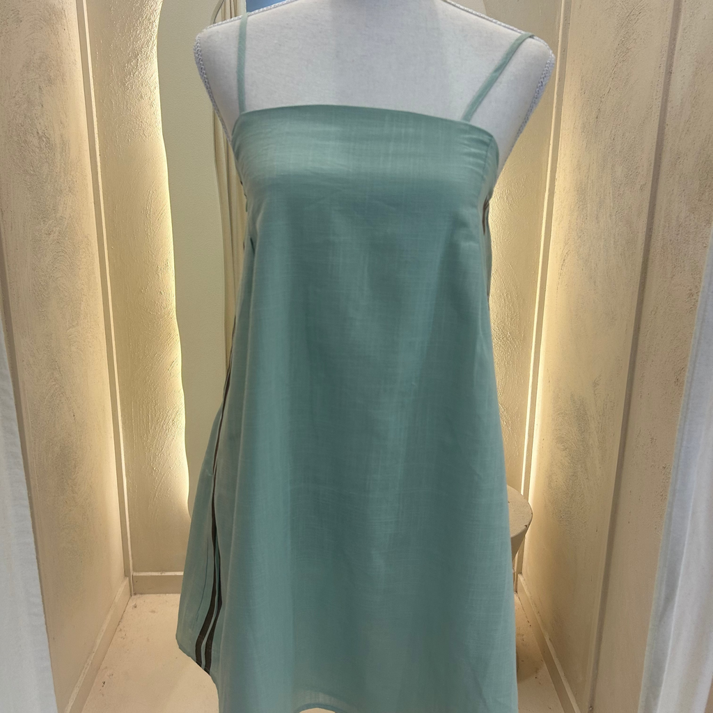 sage and green mini dress-by Frankie