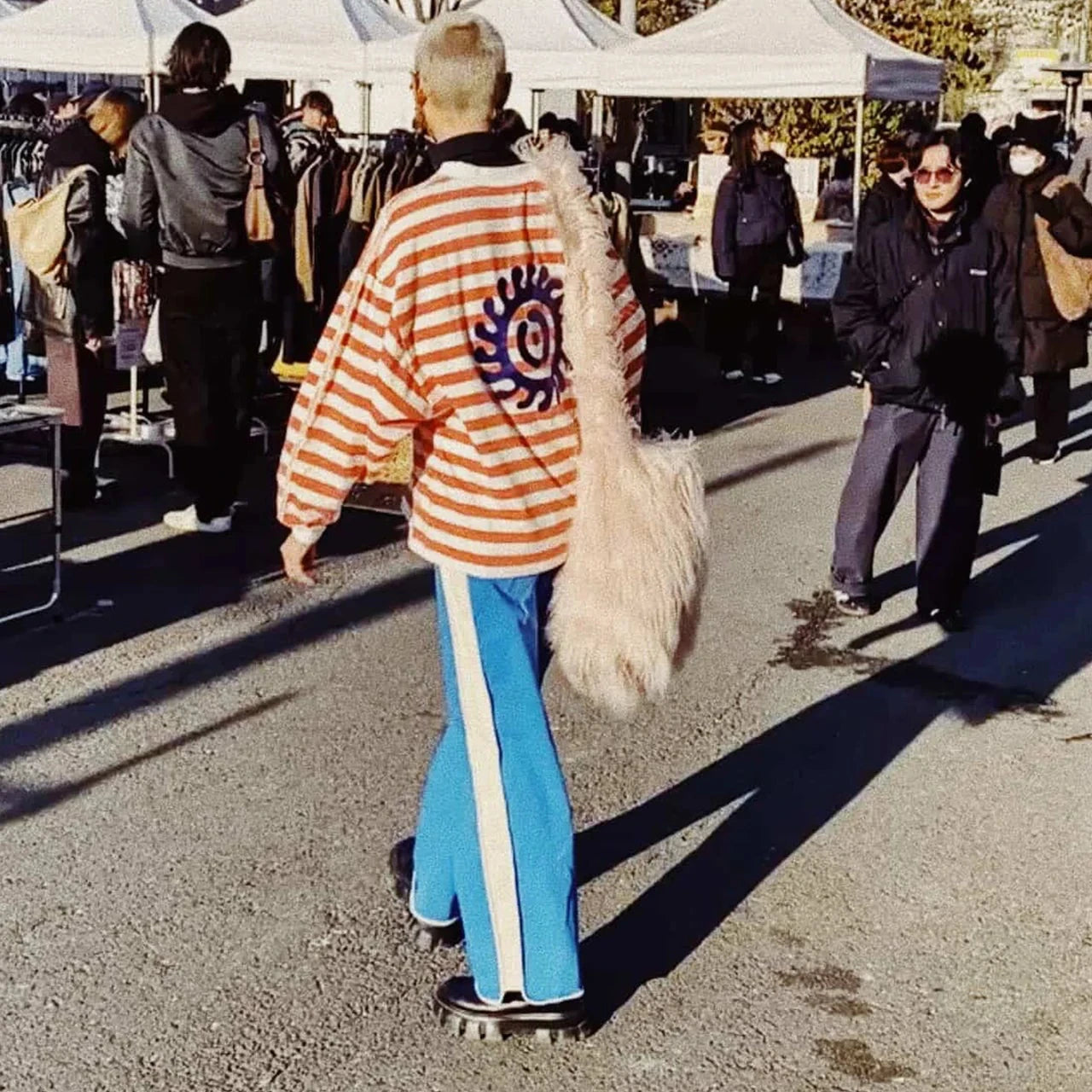 LAZY DAY RETRO PANTS - BLUE
Cracker Day Club