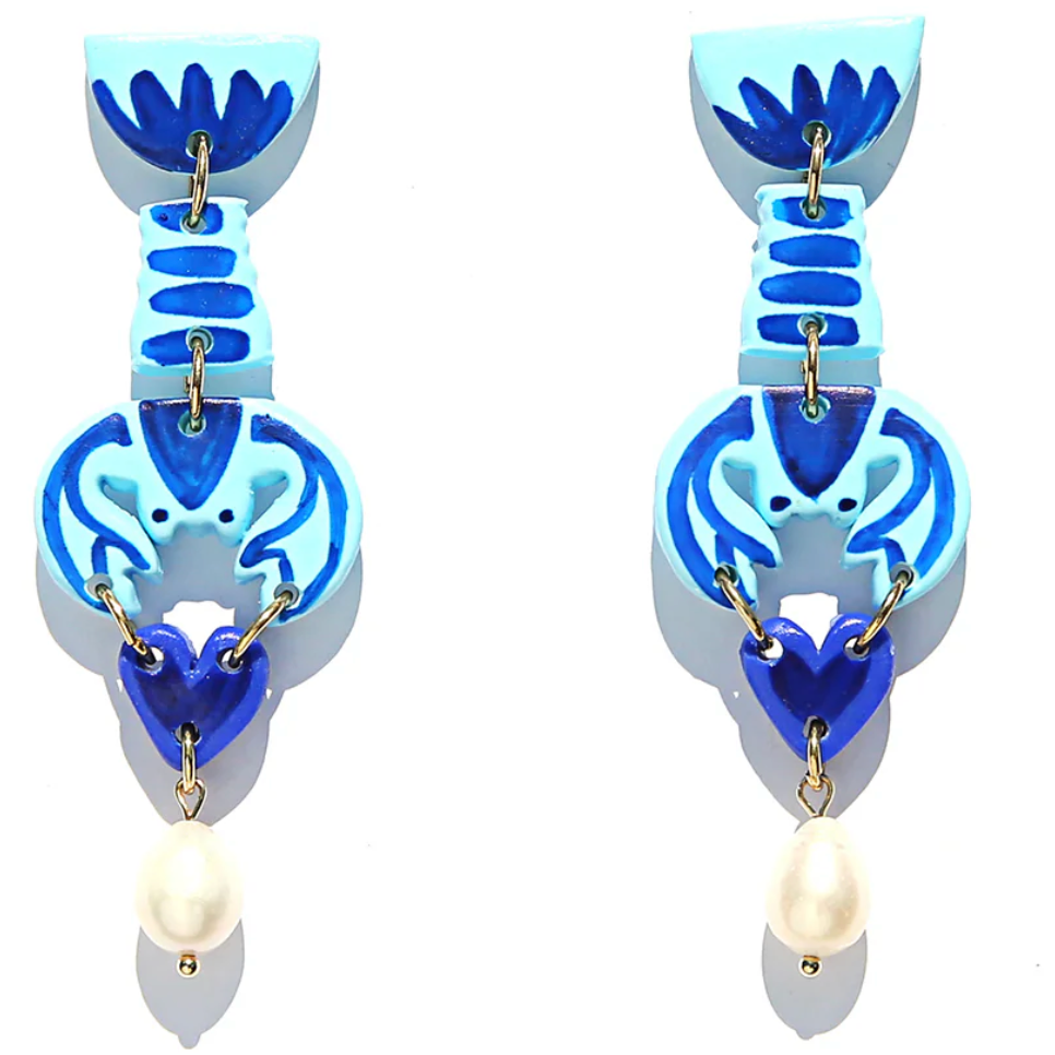 Kingston-jewellery-lobster earrings 