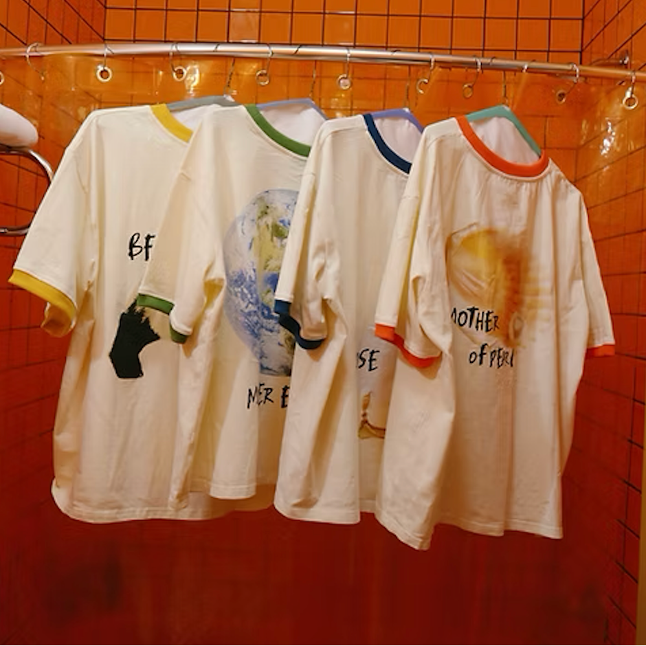 Mother Earth titty tee - happy little mother