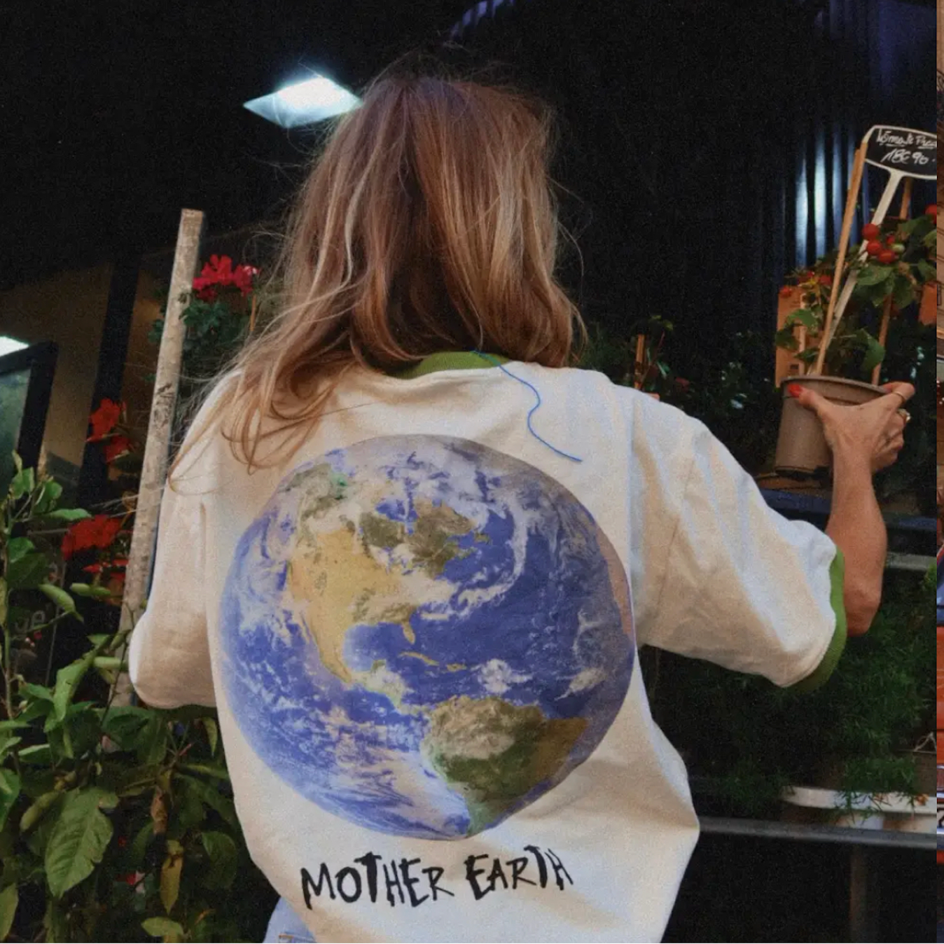 Mother Earth titty tee - happy little mother