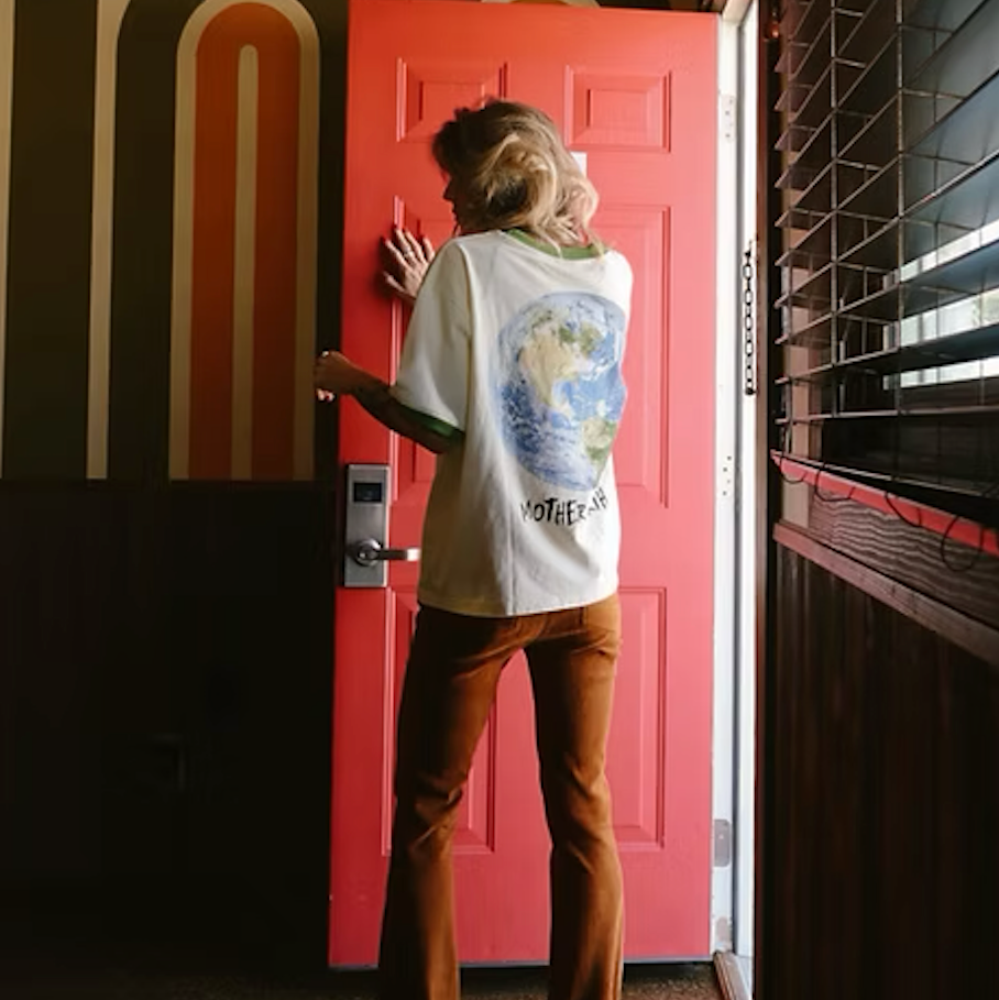 Mother Earth titty tee - happy little mother