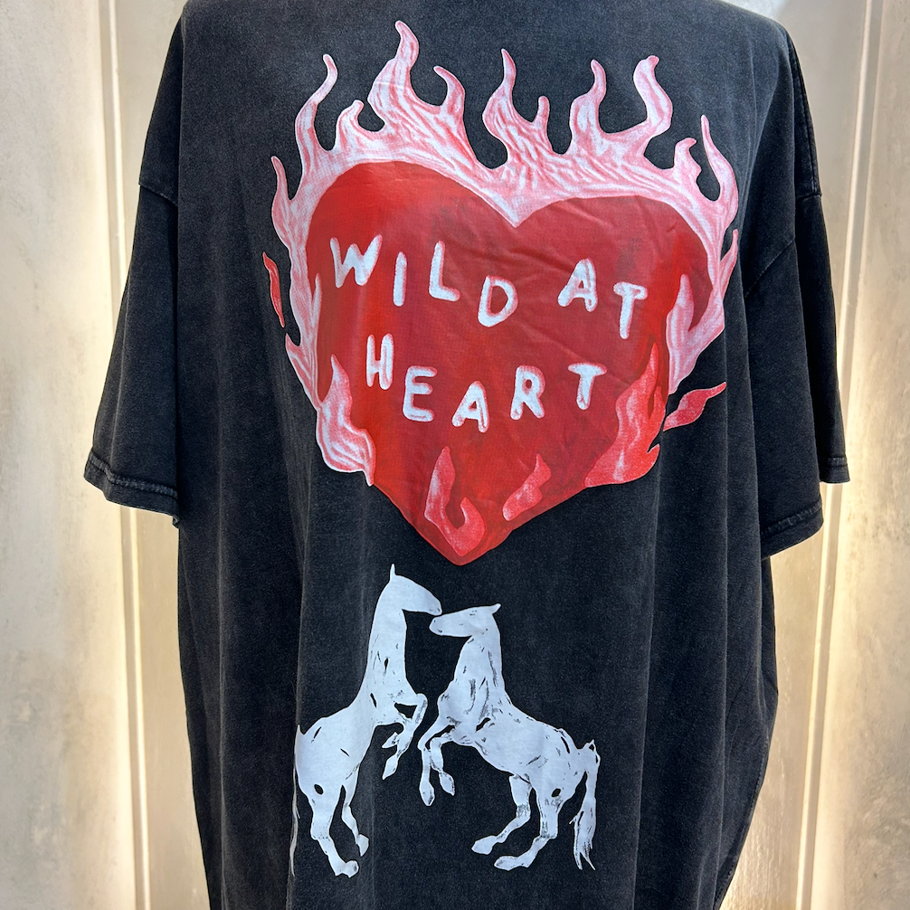 wild at heart tee - by Frankie