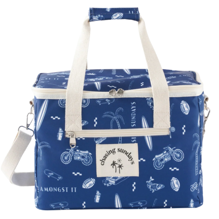 weekend cooler bag - chasing Sundays