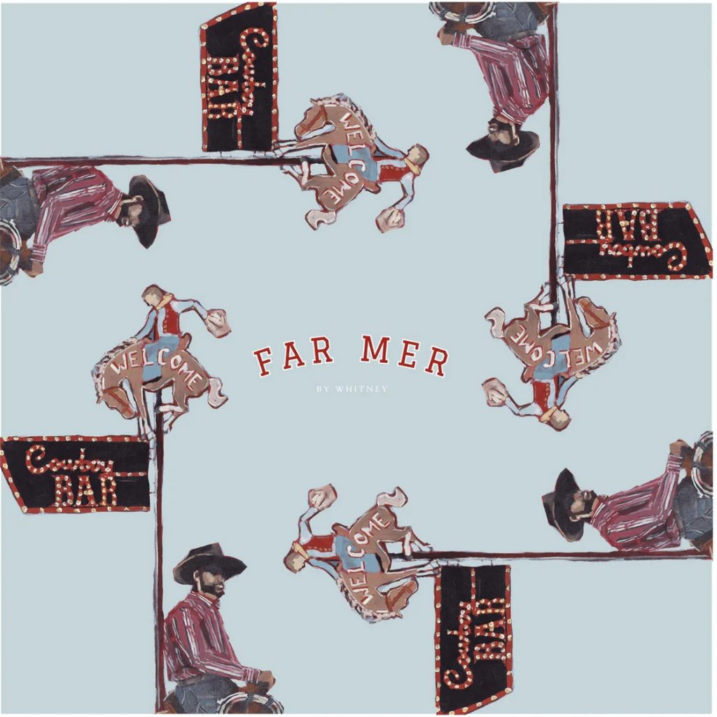 'COWBOY BAR' BANDANA SCARF