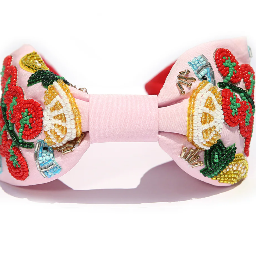 Pink Pomodoro Beaded Headband - Kingston Jewerlly