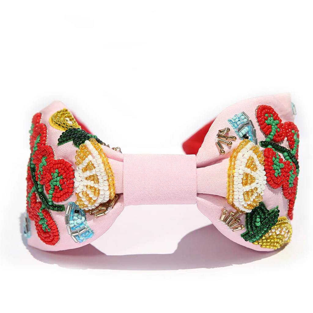 Pink Pomodoro Beaded Headband - Kingston Jewerlly