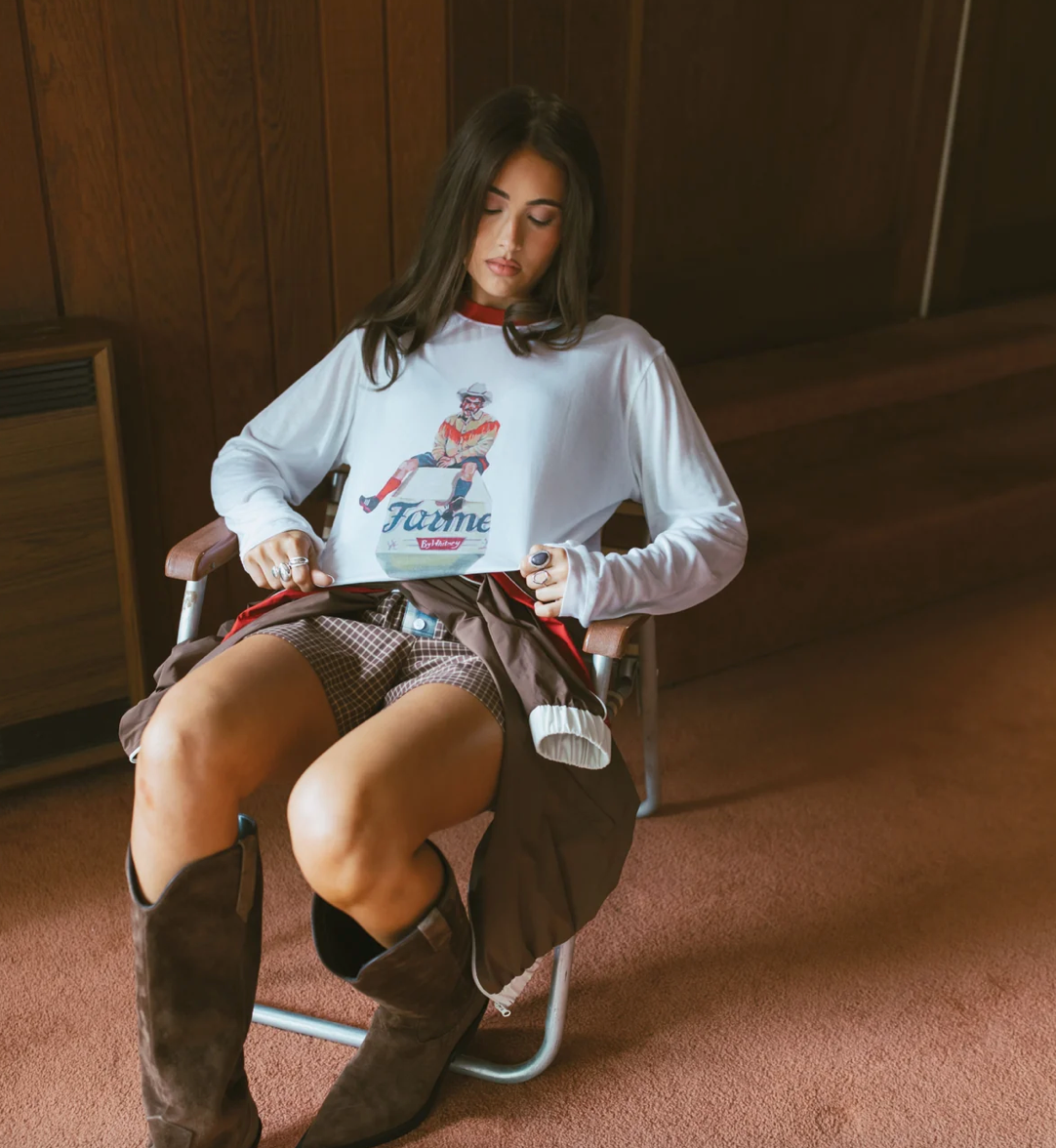 rodeo clown long sleeve - by far mer