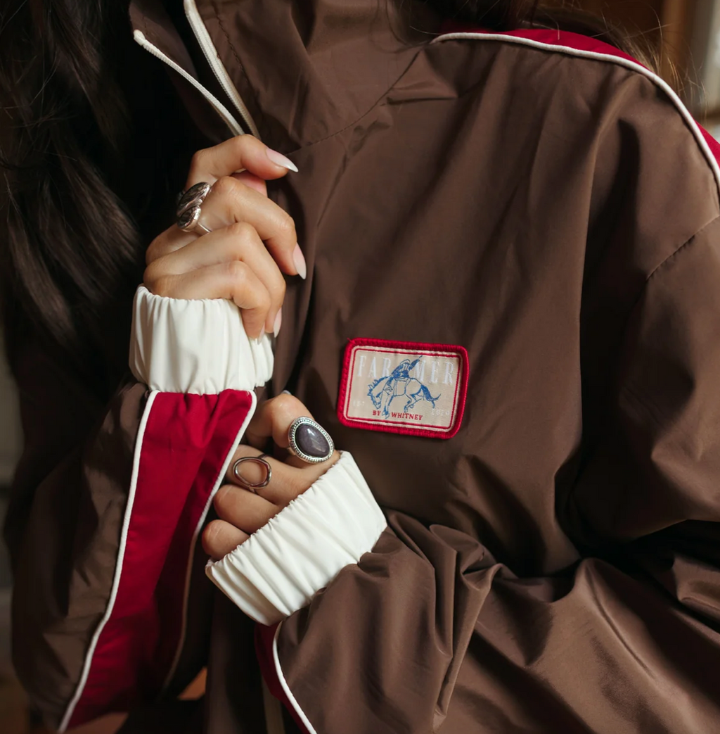 BRONC PATCH WINDBREAKER