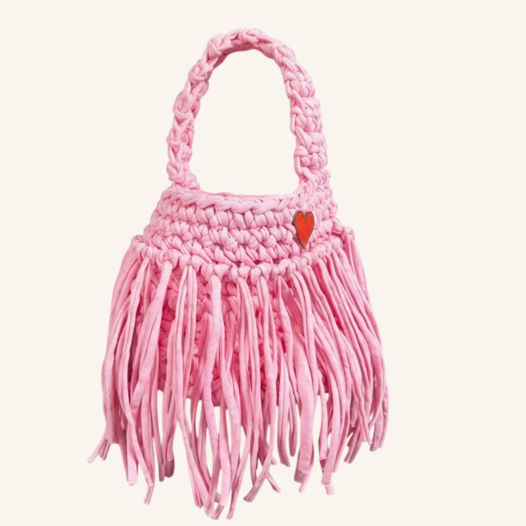 Peony Fringe Bag - gunes swim
