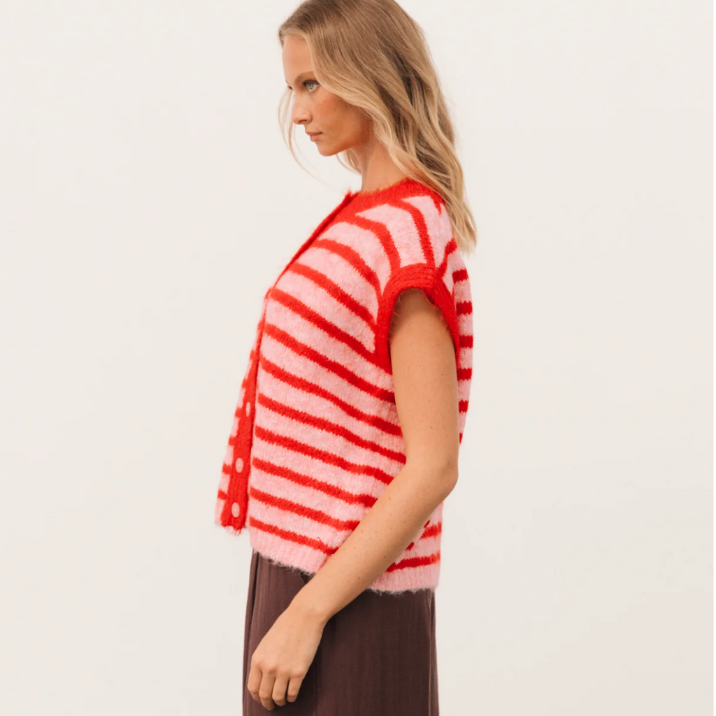 Ella stripe knit cardi - Paperheart