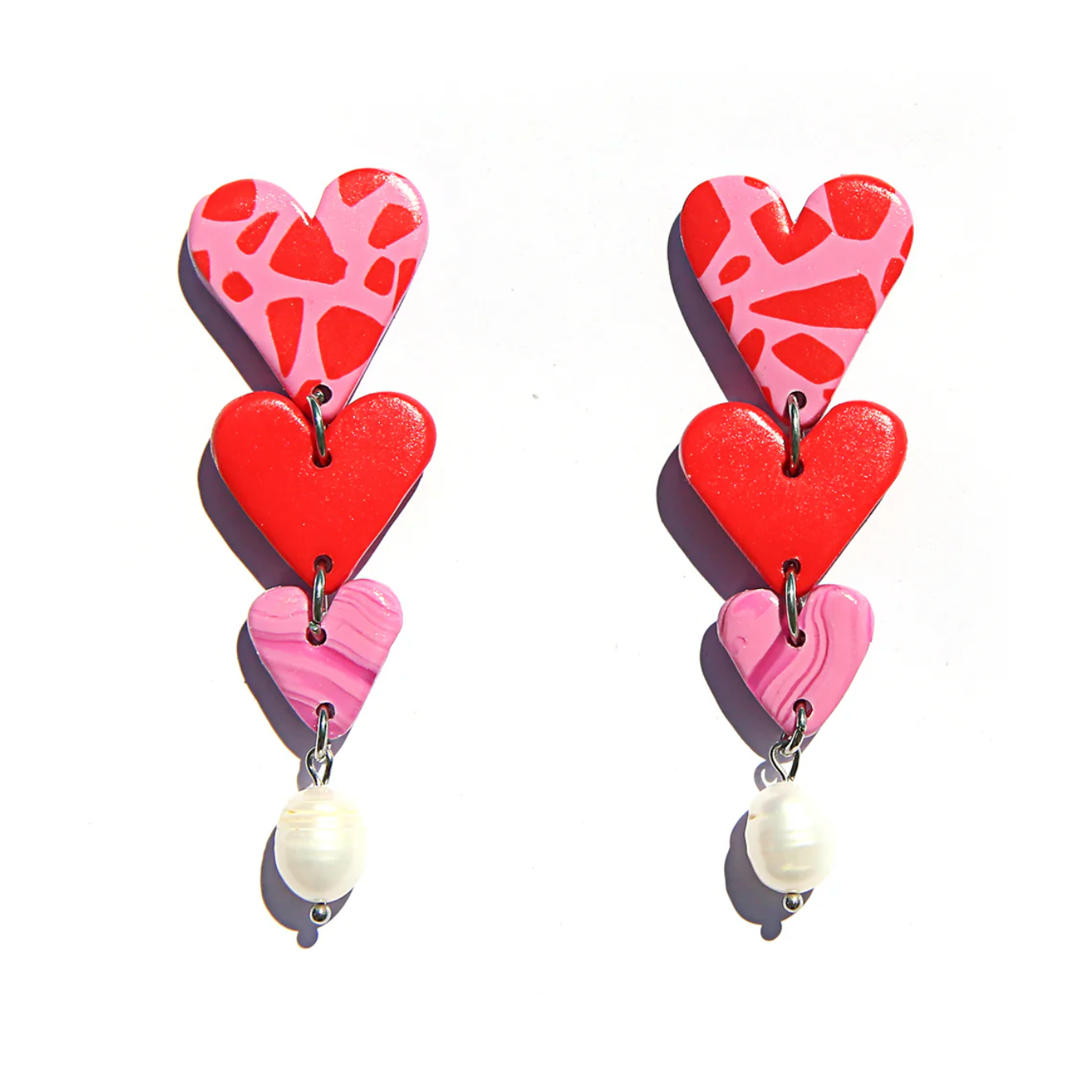 heart and pearl rings - Kingston jewerlly