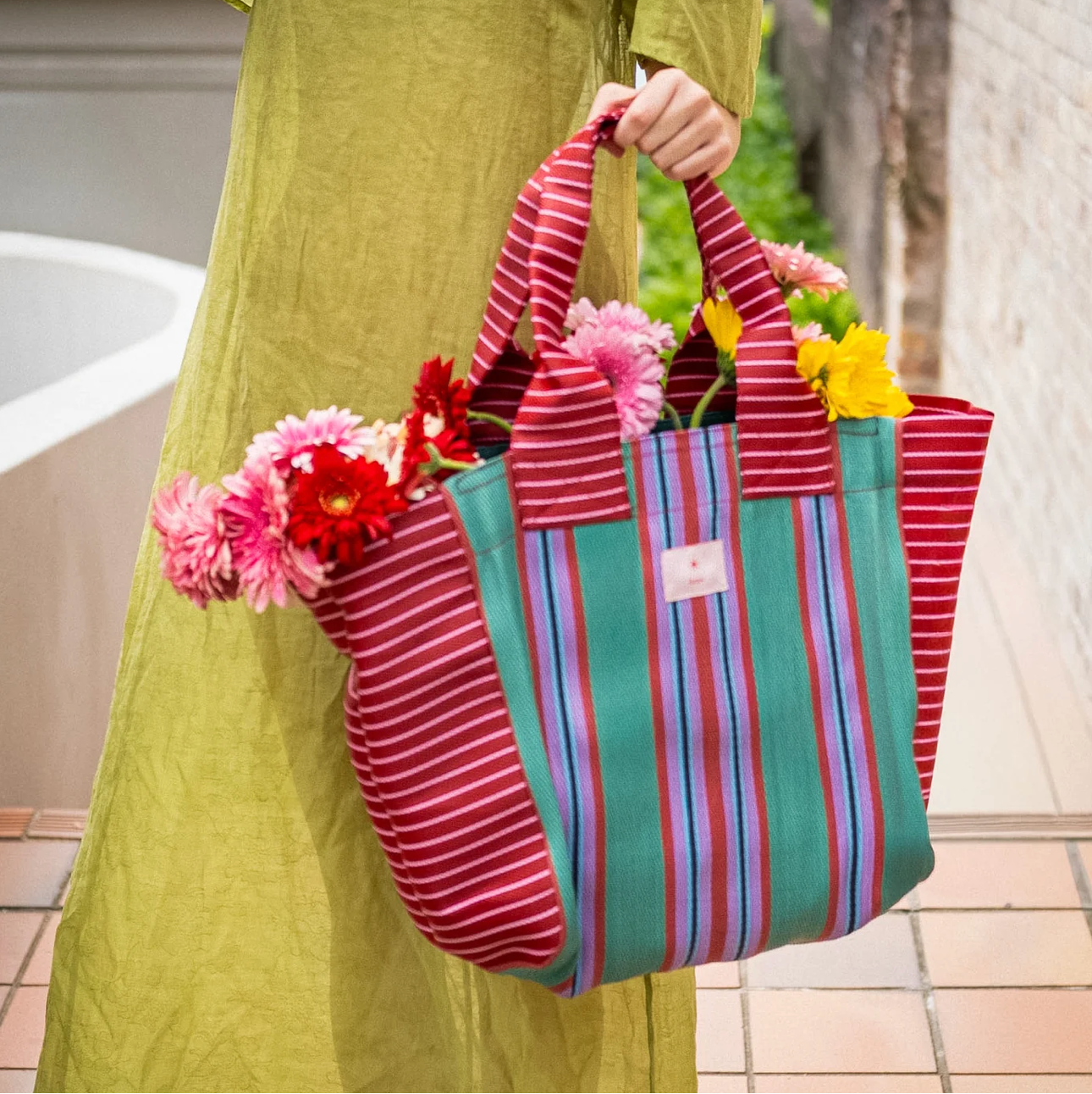 teal bundle tote - gunes swim