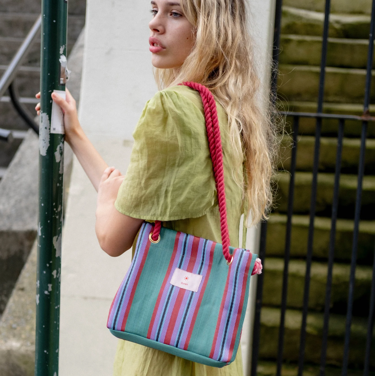 Teal Rope Bag - Gunes Swim