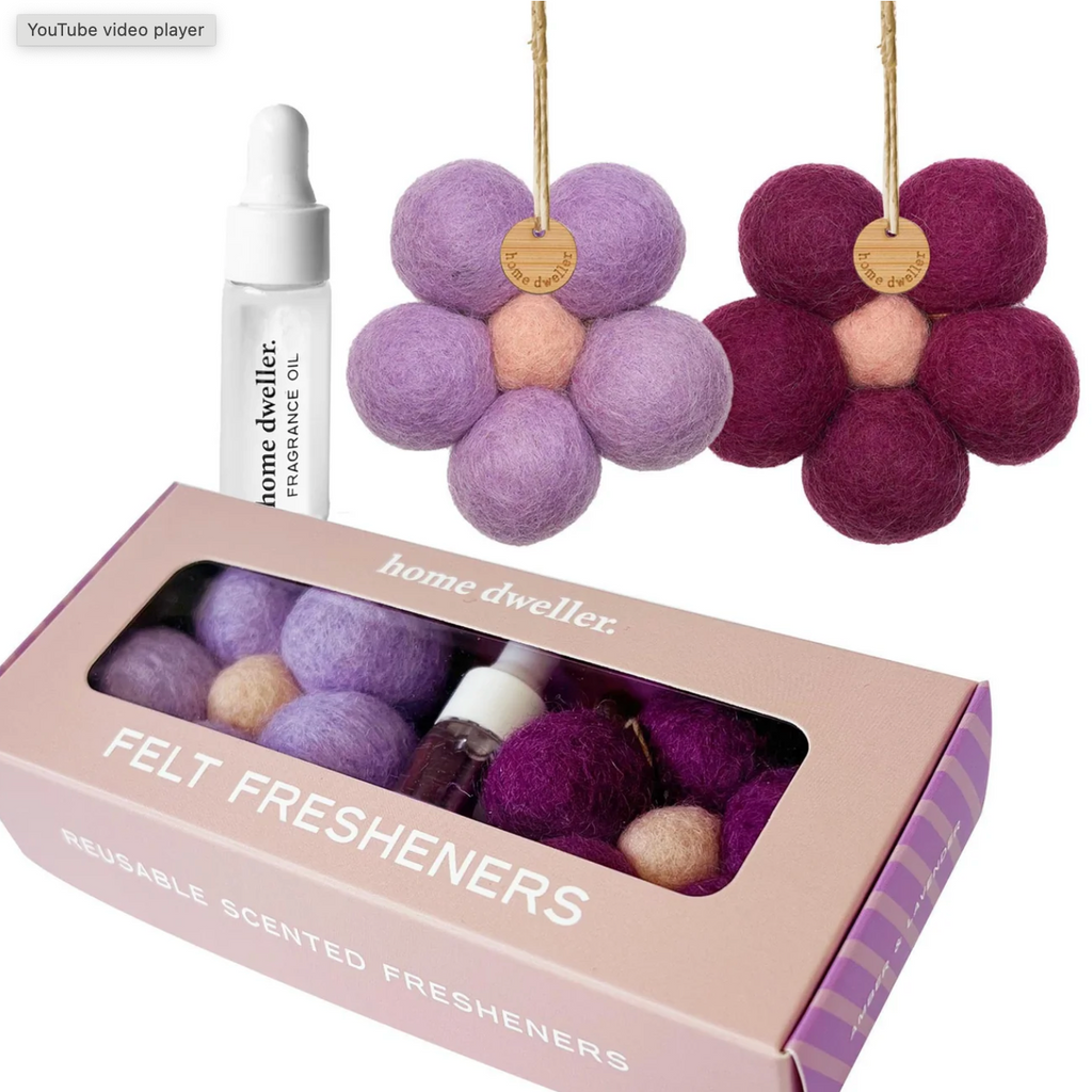 Felt Fresheners - Amber & Lavender - home dwellers