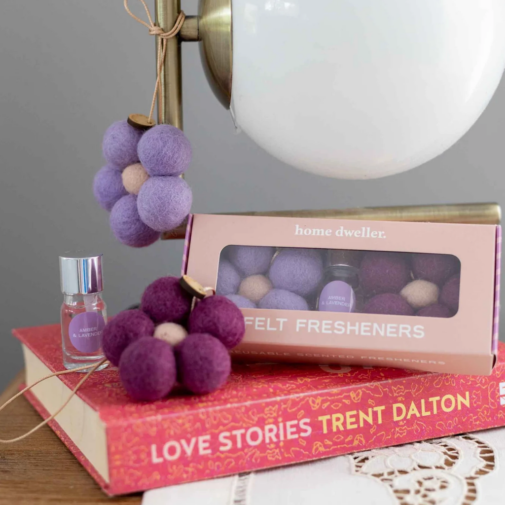 Felt Fresheners - Amber & Lavender - home dwellers