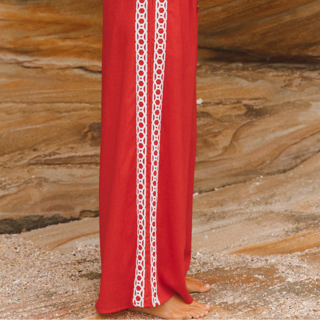 coco pants red - Paperheart
