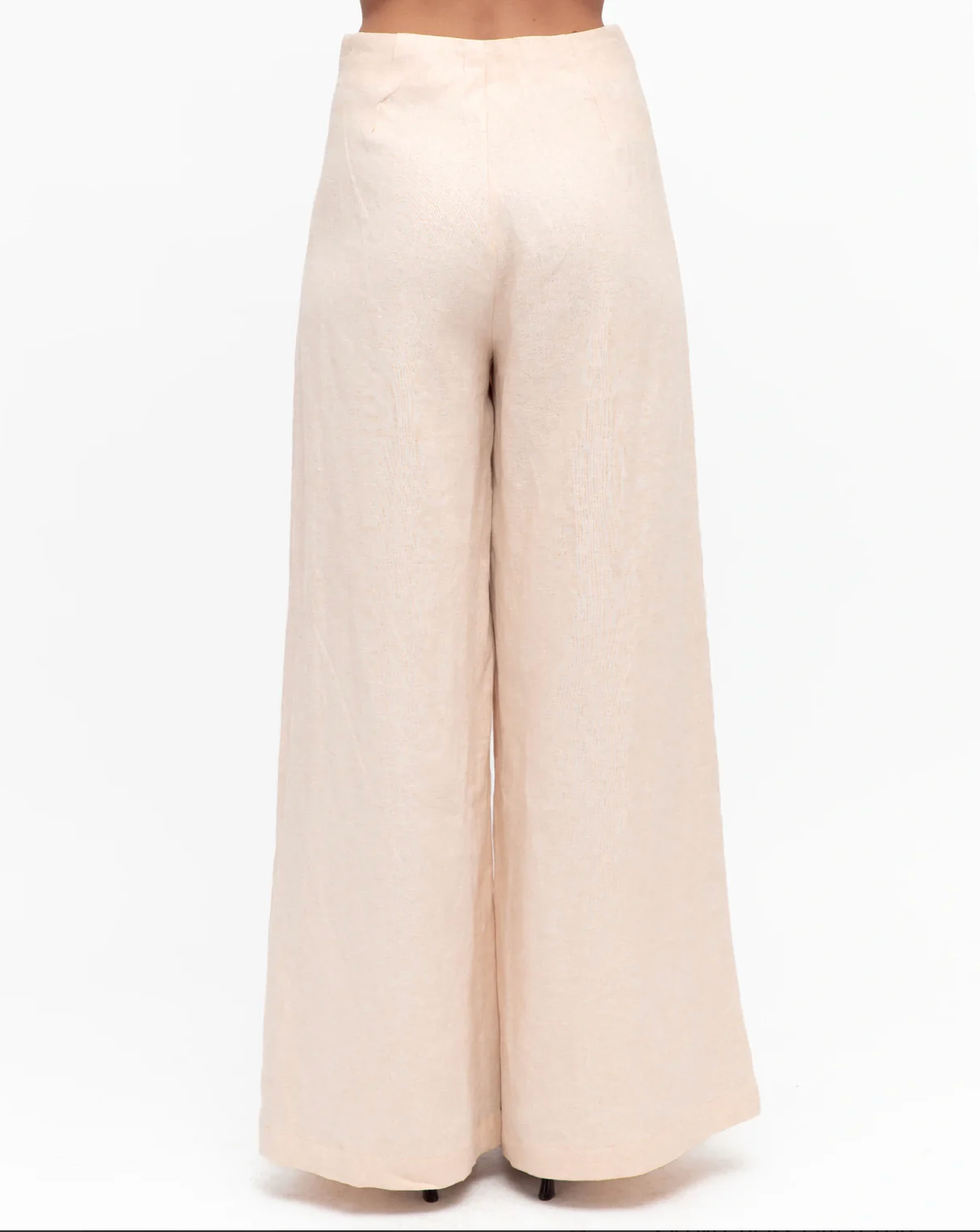 beige linen pants