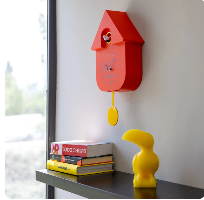 orange cuckoo clocks - fissura