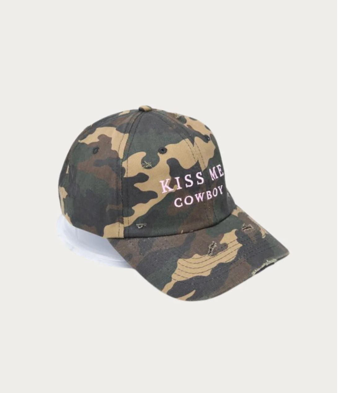 KISS ME COWBOY CAMO CAP - Farmer