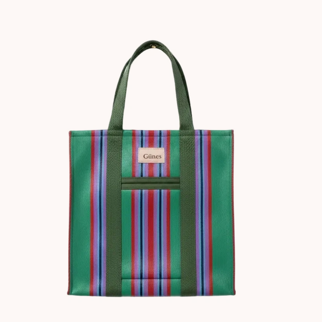 Teal Box Tote - gunes