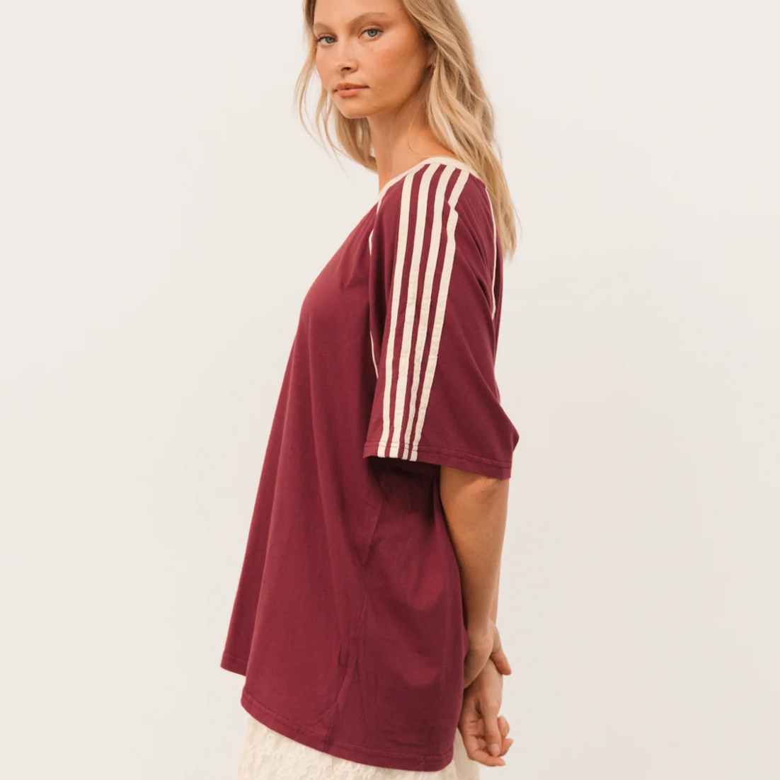 RACER TEE - Plum - Paperheart