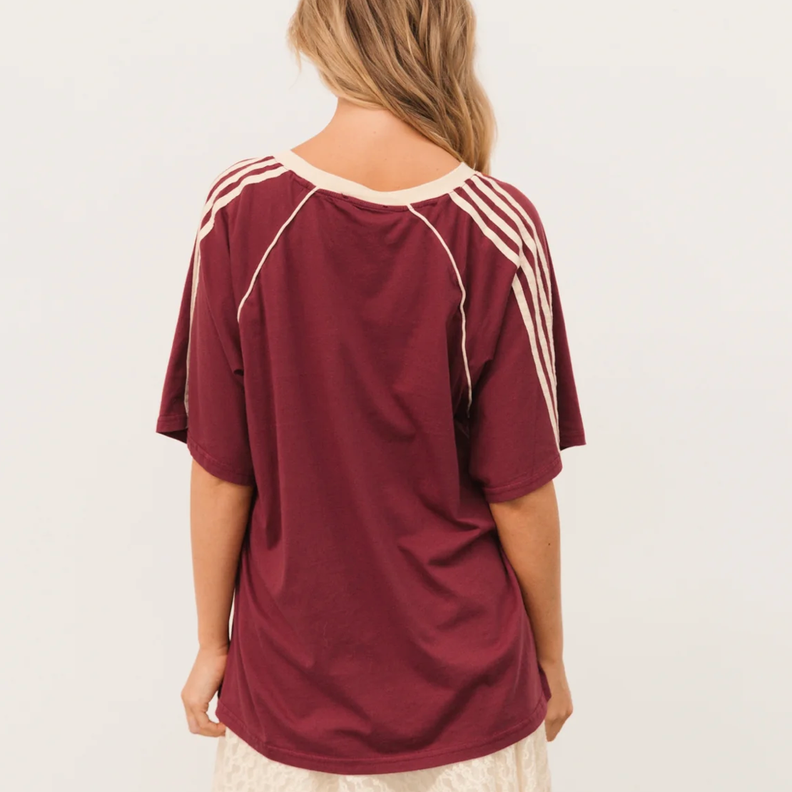 RACER TEE - Plum - Paperheart