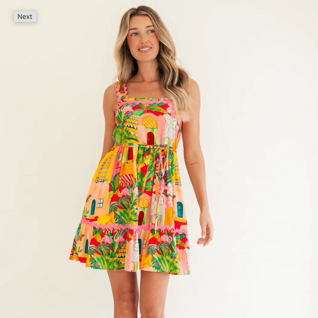 TROPICANA MINI DRESS
