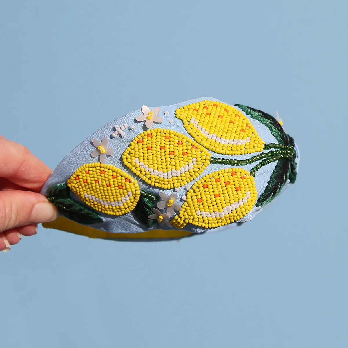 lemon beaded headband-Kingston Jewerlly